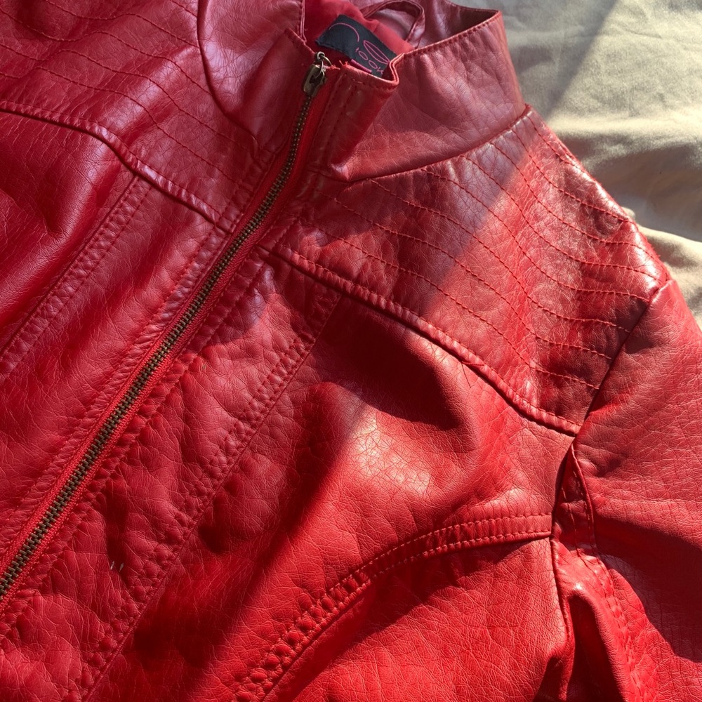 Red Leather Jacket